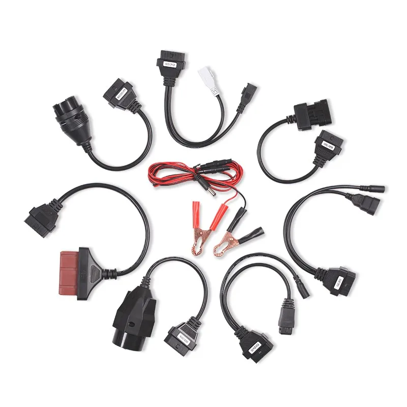 OBD obd2 Полный комплект 8 автомобильных кабелей tcs CDP pro Plus для Диагностического