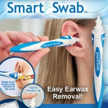 16 Tips Smart Ear Cleaner Earpick Swab Easy Earwax Removal Soft Spiral Cleaner Prevent Ear-pick Clean Tools Ear Care Kit L0145