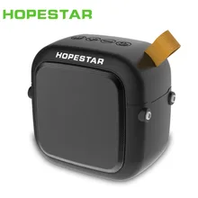 HOPESTAR T5 Мини Портативный беспроводной bluetooth динамик открытый стерео музыка сабвуфер бас водонепроницаемый Колонка звуковая коробка FM радио TF