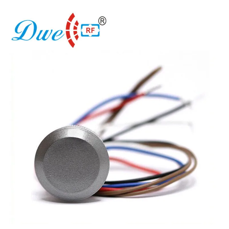 DWE CC RF control card readers 12V rf id mini wiegand 26 access control card rfid reader 125khz with 3 tags free of charge      