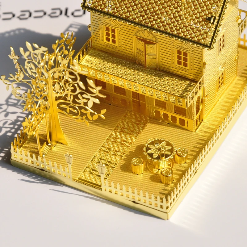 Новое поступление Piececool 3D металлический дом головоломка игрушка Сборка