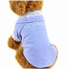 Милая домашняя одежда для собак Костюмы милые модные фиолетовые кружевные плед собака одежда XXS-L