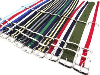 

93 colors available 1PCS High quality 20MM nylon watch band nato waterproof watch strap fashion wach band -0102WS
