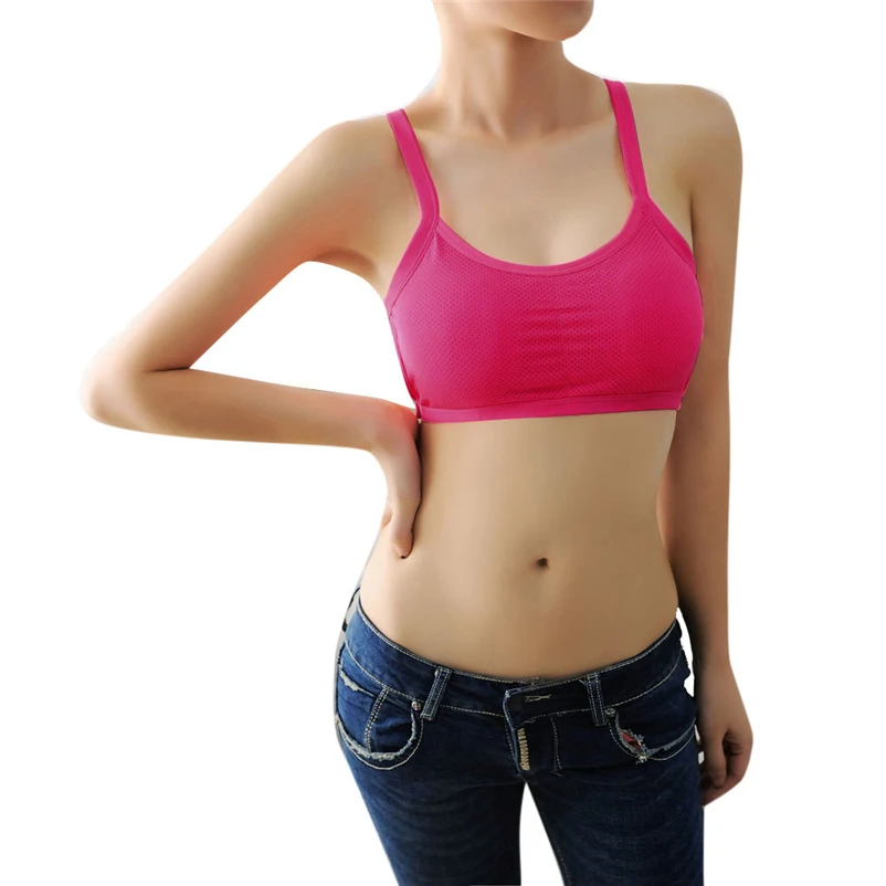 Push Up Bras for Women Top Fitness Yoga Cross Strap Sports Bra Womens Gym Running Padded Athletic Vest Underwear #FS#4JU20 (11)
