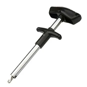 

17cm Portable T-type Hook Remover Aluminum Tube Picker Luya Fishing Gear Take Hook Decoupling Device Fishing Tools