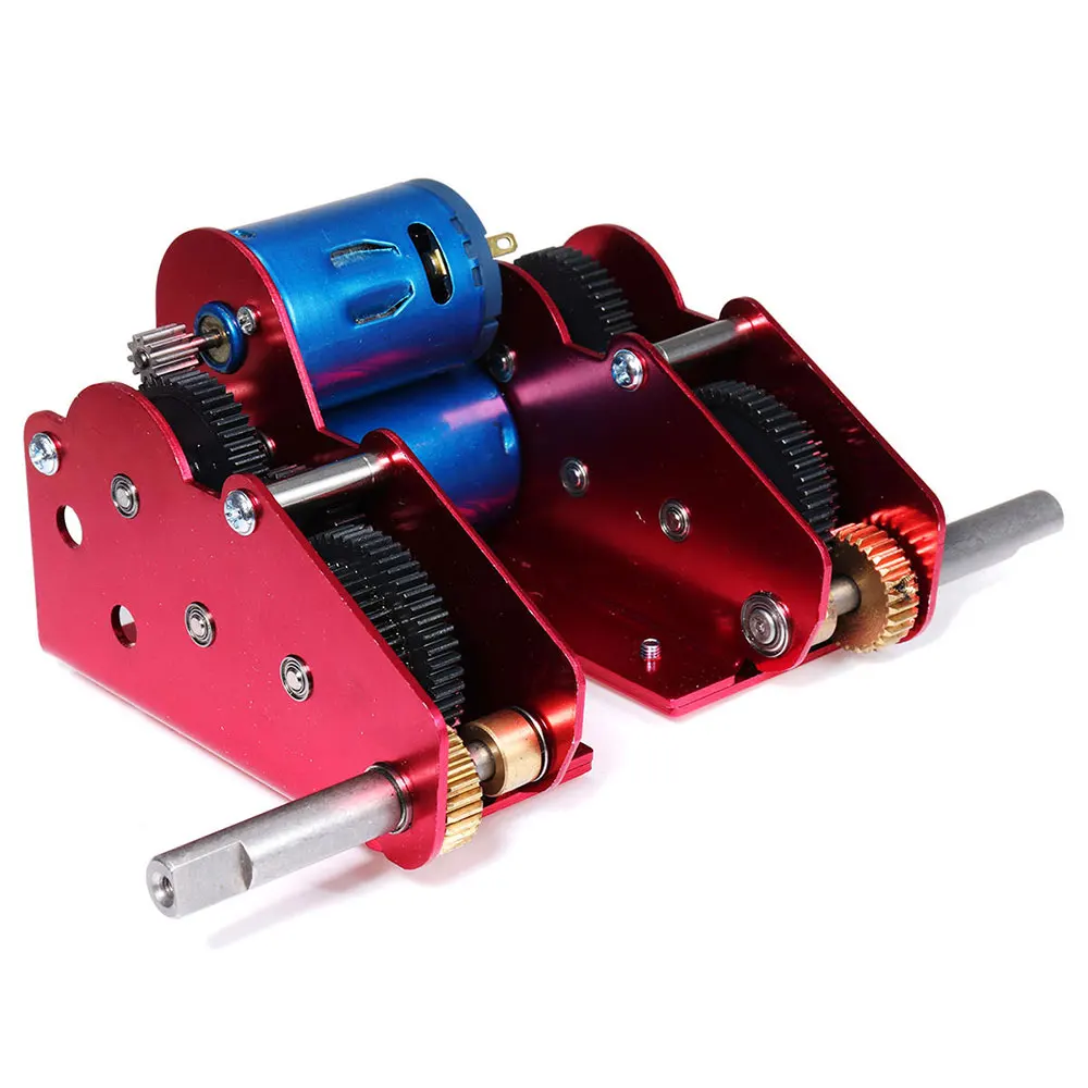 

Gearbox RC Tank Gearbox Assemble Repair Convenient Useful Remote Control Upgrade High-Performance Steel Gear 1:16 for HengLong