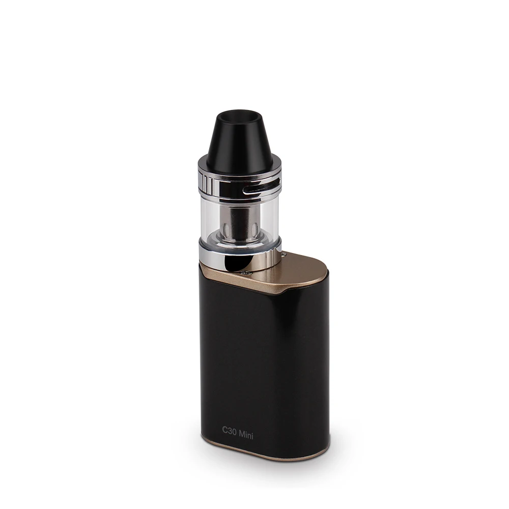 Original ECT C30 Mini 30W Starter Kit Electronic Cigarette 1200mAh Built-in Battery 510 Thread 2ml Atomizer Adjustable Airflow Original ECT C30 Mini 30W Starter Kit Electronic Cigarette 1200mAh Built-in Battery 510 Thread 2ml Atomizer Adjustable Airflow
