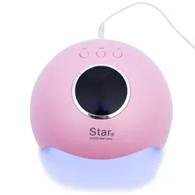 36 Вт УФ светодиодный светильник для ногтей 12 шт. светодиодный s УФ лампа для гелевое покрытие для ногтей сушилка для светоотверждения Солнечный свет с 30/60 s/90 s таймер USB разъем