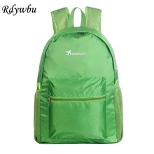 Rdywbu Легкий Многофункциональный Водонепроницаемый Сверхлегкий мужской/женский повседневный рюкзак для путешествий Повседневная Складная сумка на плечо H151