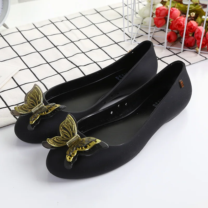 Мини Мелисса 3D бабочка родитель-ребенок обувь женские прозрачные сандалии новые женские сандалии Мелисса босоножки Мелисса золотой черный