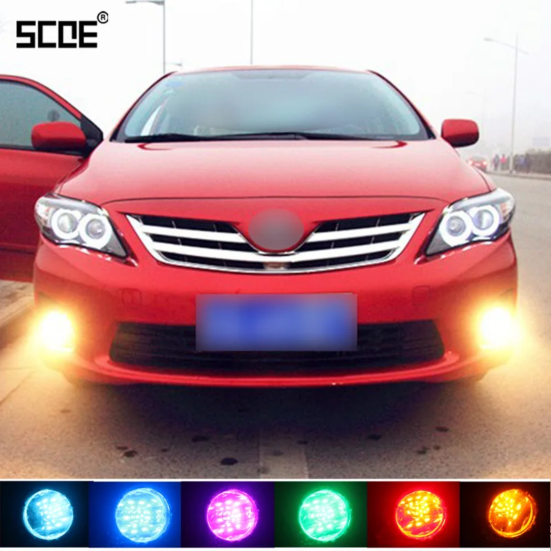 Для hyundai ix35 ix55 Sonata IV V SCOE 2015 Новый 2X 30SMD передний противотуманный источник