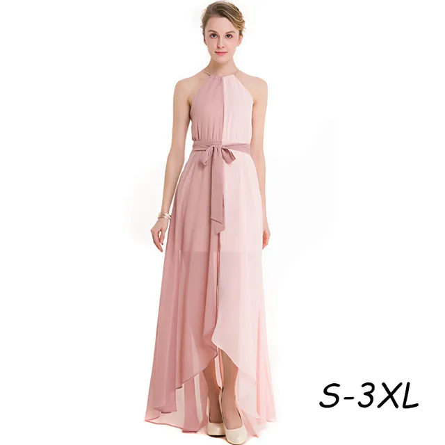 Irregular Chiffon Dress