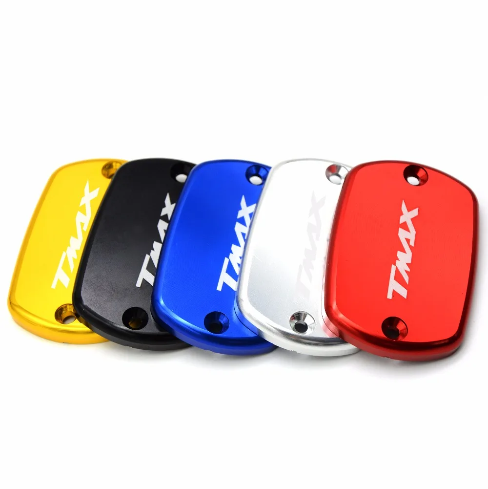 FOR YAMAHA Tmax 530 500 CNC Brake Fluid Reservoir Cap Cover For Yamaha T Max T-Max 500 2004-2011 Tmax 530 2012 2013 2014-2016 motorcycle cnc front brake fluid reservoir cap cover for yamaha t max 530 500 tmax530 xp530 2012 2016 tmax500 xp500 2008 2011
