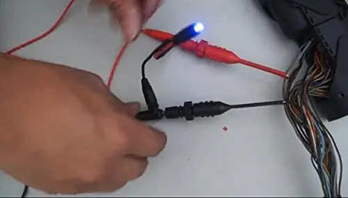 T0015D with LED with cable b
