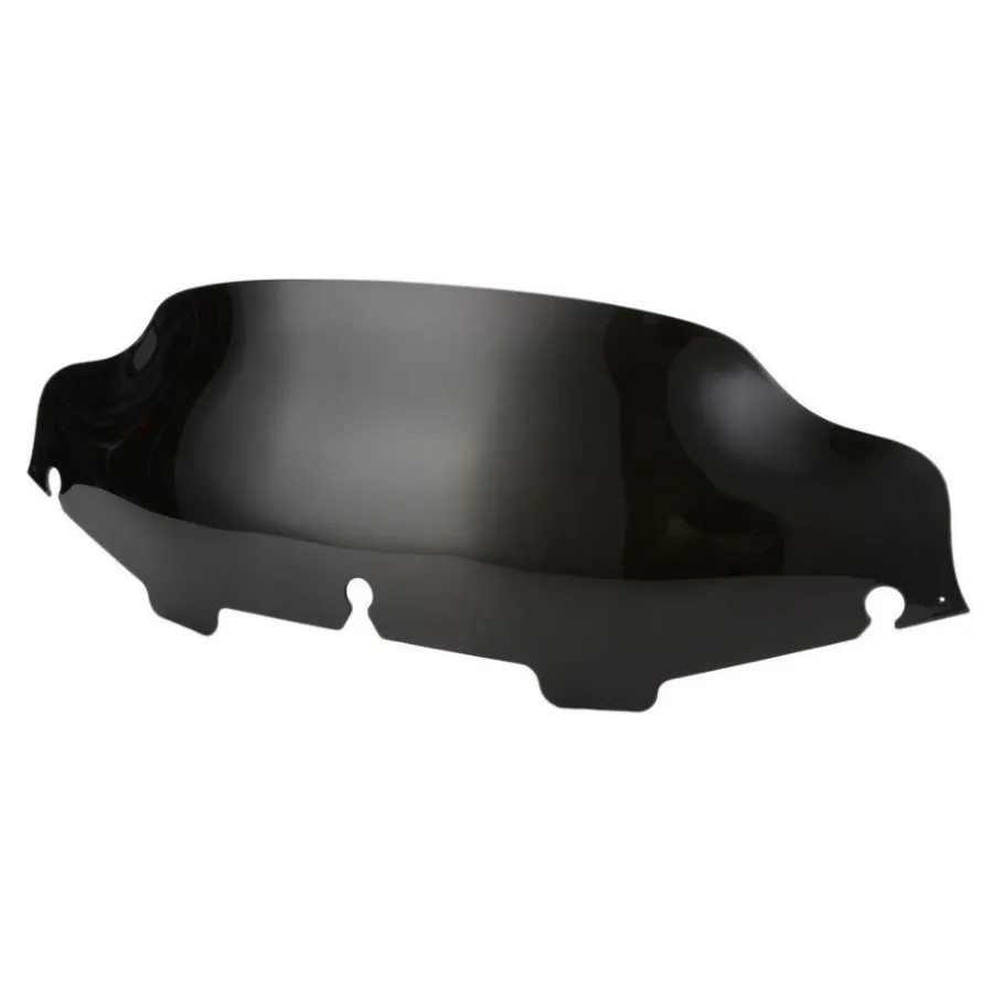 6/ negro parabrisas Fits Fits para Harley Touring Electra Glide 1996/ / 2013 Ranurado Stock Batwing Trim