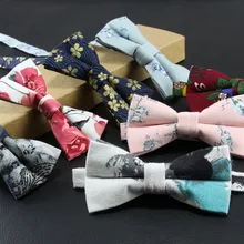 2шт хлопок окрашенные чернила галстук-бабочка с принтом галстук-бабочка вечерние аксессуары подарок мужские Регулируемые Формальные Свадебные бабочки галстук для смокинга банты