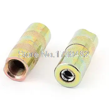 

Excavator 4 Jaws Type Pressure Grease Gun Nipple Connector Coupler 2pcs