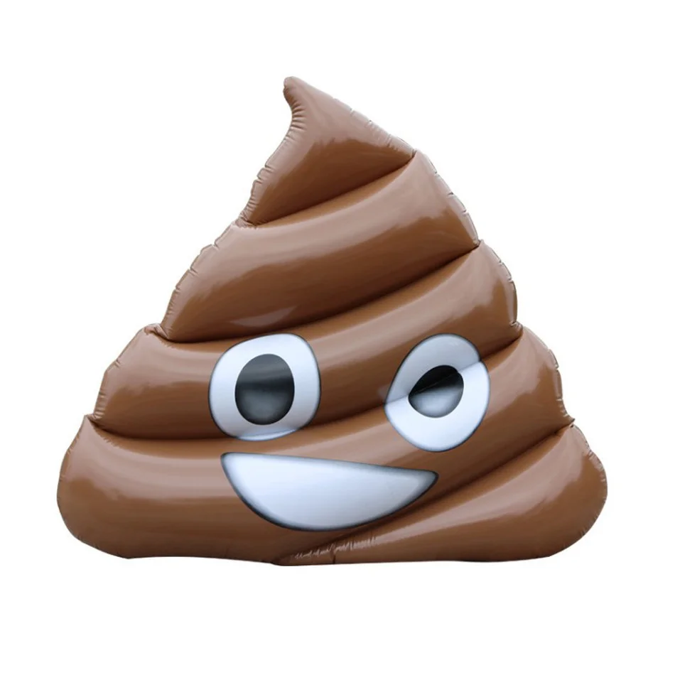 

Child Inflatable poo poo Swimming Circle mat Party eco-friendly PVC Pool Float Party Toy Water Sport Swimming float mat