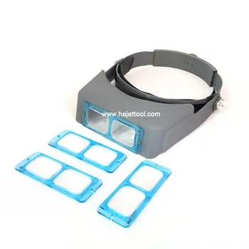 

Free Shipping Jewelry Tools 1.5X 2X 2.5X 3.5X Headband Magnifier Optivisor Magnifying Glasses Dental Magnifier