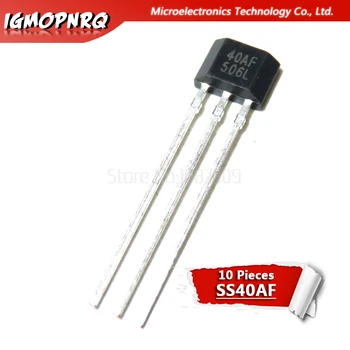 

10pcs SS40AF SS41F SS495A SS49E 40AF 41F 495A 49E TO-92 Ehigh sensitivity Hall sensor
