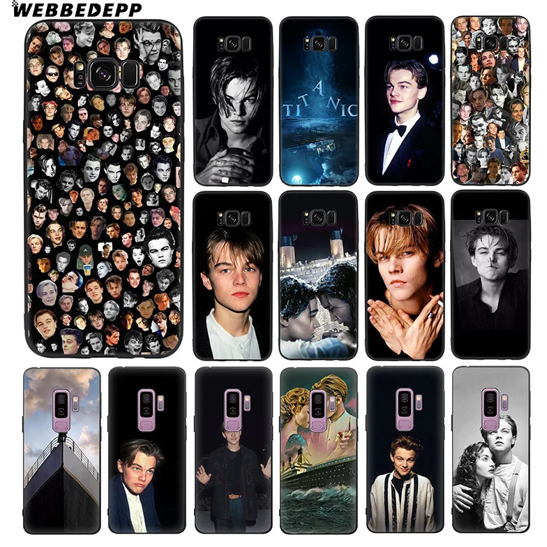 WEBBEDEPP Leonardo Dicaprio Young Мягкий ТПУ силиконовый чехол для Samsung Galaxy S10 S10e S9 S8 Plus S7 S6 Edge &amp J6