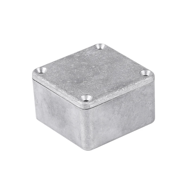 

1590LB Silver Aluminium Enclosure Case Mini Electronic Instrument Enclosure Guitar Effects Pedal