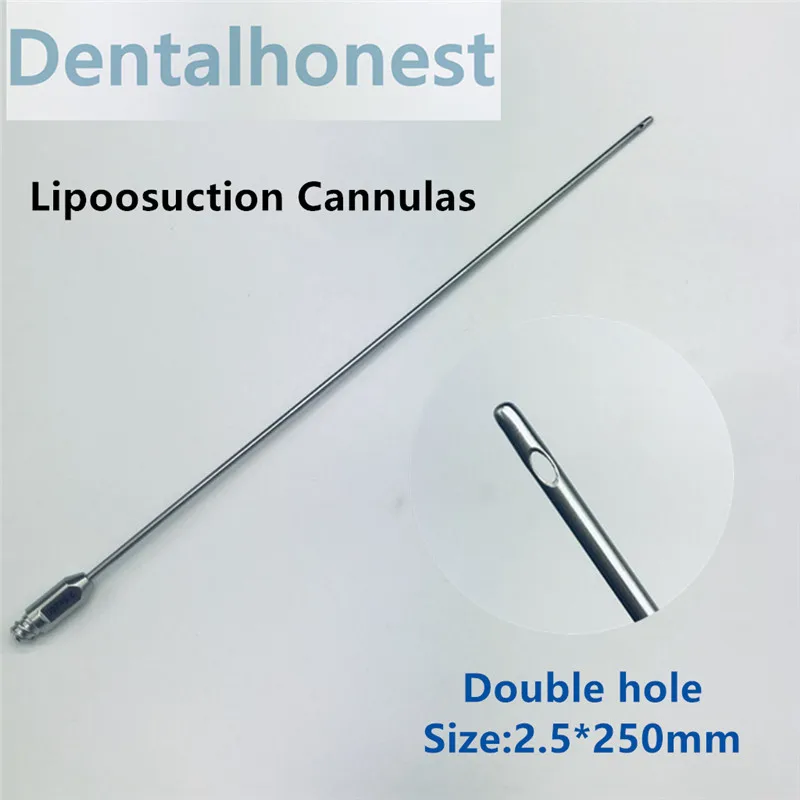 

Beauty Plastic Surgery pair Hole Inject Cannula Micro Cannula Liposuction tools Liposuction Cannulas