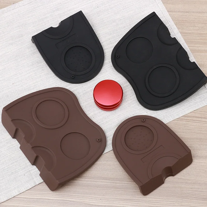 

1 Pcs Coffee Mat Espresso Latte Pen Tamper Rest Holder Silicone Pad TB Sale