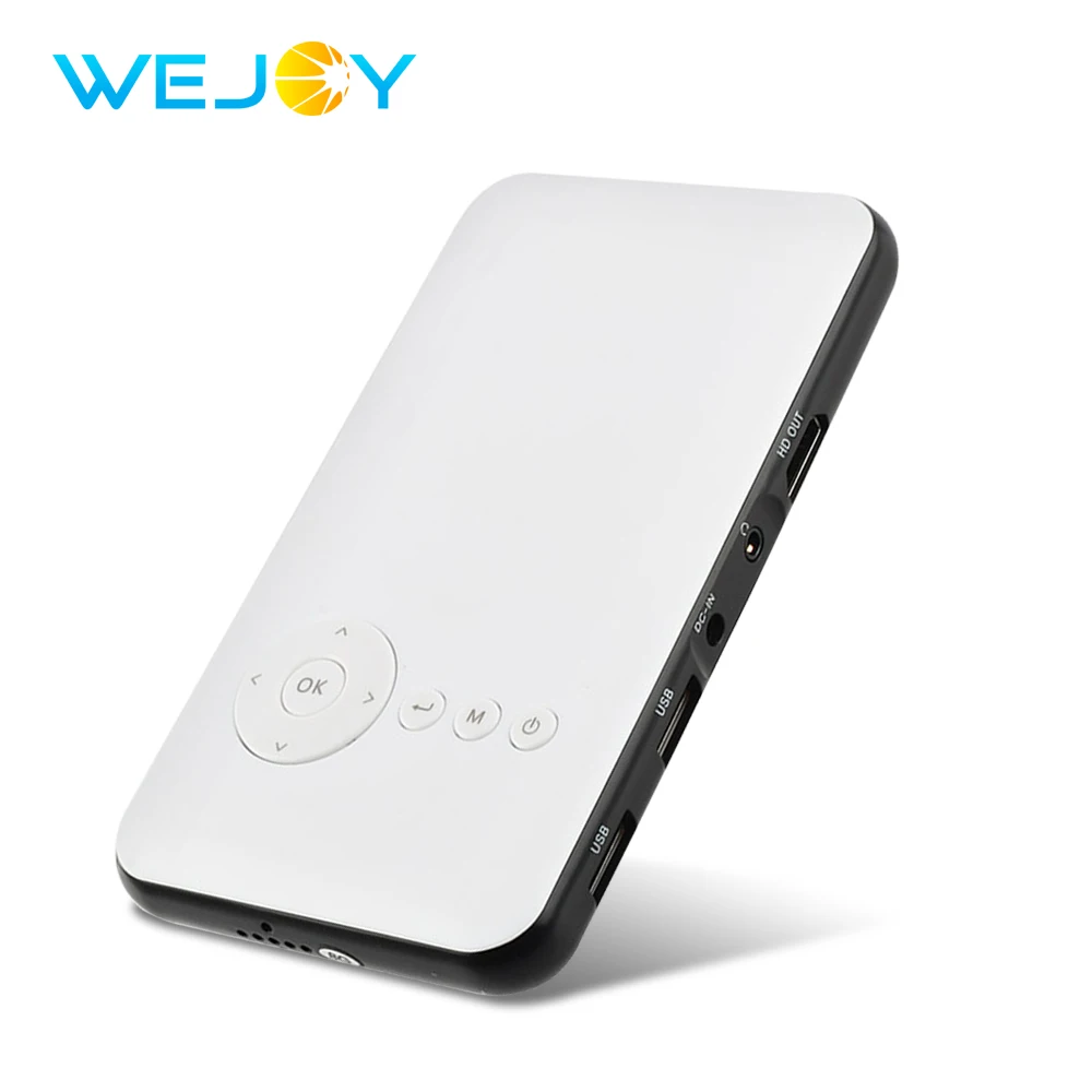 Wejoy Mini Projector DL-S6 8G Smart Portable LED Projector DLP HDMIOUT Portable Home theater Android Pico Pocket Mobile Projetor