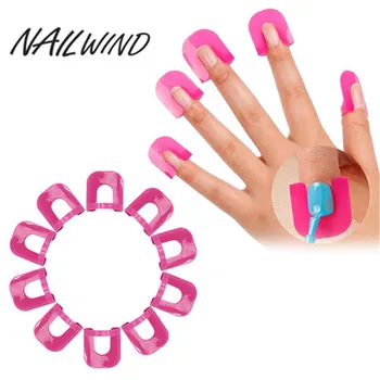

Nailwind 26PCS/Set French Nail Manicure Stickers Tips Finger Nail Art Stickers Tips Cover Case Keep Nail Polish From Spilling