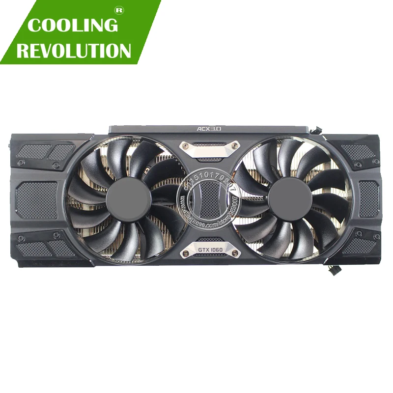 Новый оригинальный вентилятор для видеокарты EVGA GEFORCE GTX 1060 ACX3.0 с