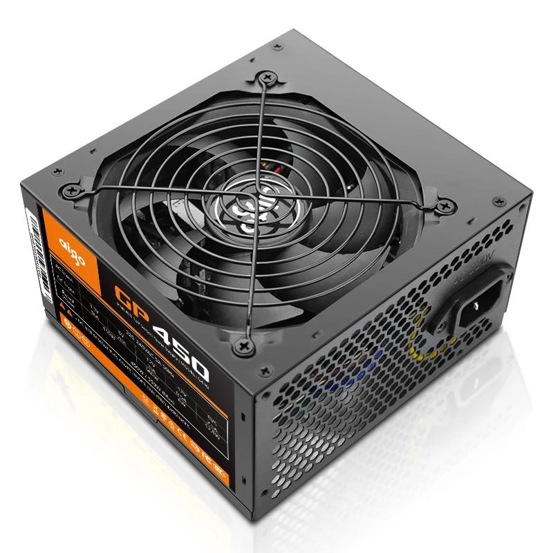 Aigo GP450 النشطة امدادات الطاقة 12 V atx pc سطح المكتب وحدة إمداد الطاقة للكمبيوتر تصنيف power550W 80 زائد bronze إمدادات الطاقة