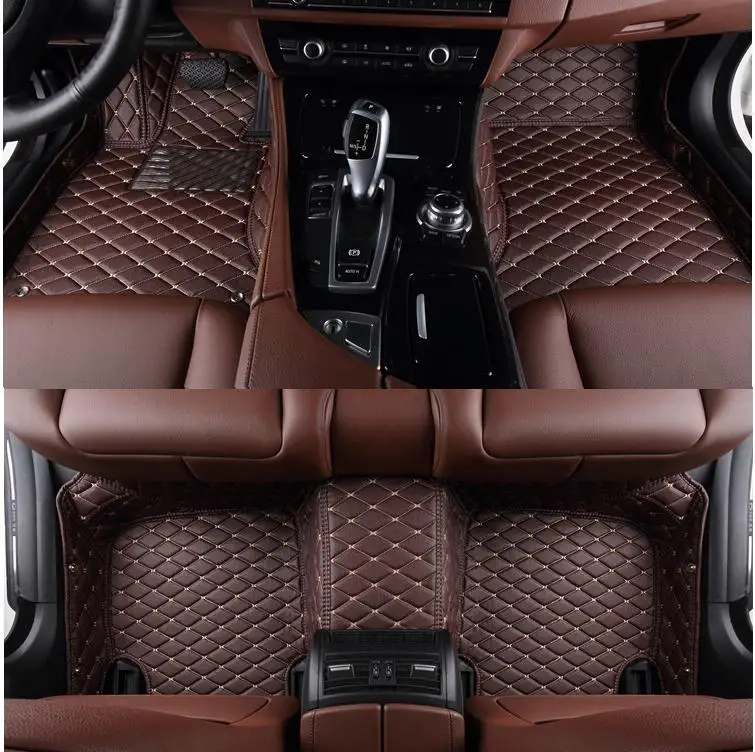 

3D Luxury Slush Floor Mats Foot Pad Mat For MAZDA 3 M3 Axela Hatchback 2014 2015 2016 2017 2018 (6colors) BY EMS