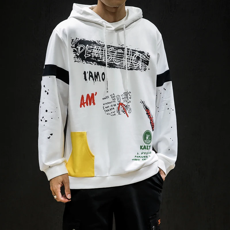 

2019 New Autumn Fashion Hoodies Male Warm Fleece Coat Hooded Men Brand Sweatshirts Oversize M-5XL Lightweight Casual Hoodies