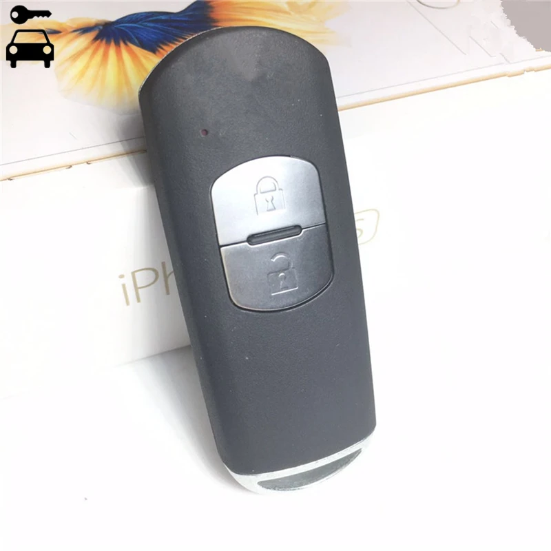 Автомобиль 3 кнопки/2 кнопки Smart Remote Key 433 МГц с ID49 чип для Mazda M3 Axela модельного года SKE13E-01 удаленного Управление