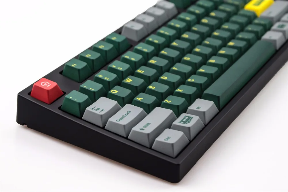 MP Green Train 151 Key Five Dye-suction PBT сублимационная Cherry Заводская высота для механической игровой клавиатуры