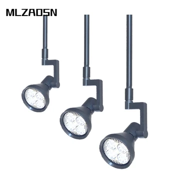 

MLZAOSN 12W LED Long Rod Spotlight 110-240V Wall Light Mirror Desk Painting Above Lights For Gallery Store Shoes Shop Spotlight