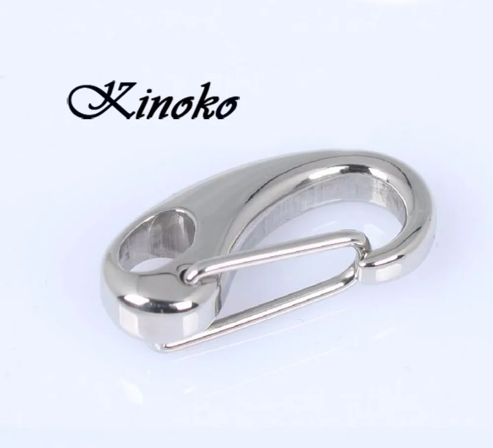 100pcs 32mm Silver Snap Hook Lobster Clasp For Hang rope DIY & Key