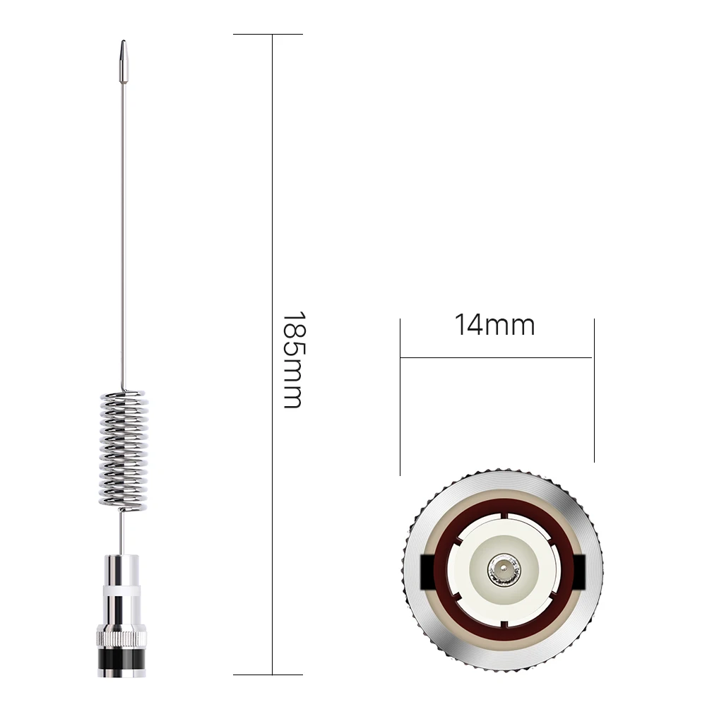 Nktech Dual Band антенна с высоким коэффициентом усиления BNC для ICOM IC V80 V82 KENWOOD TK100 TK200 TK220