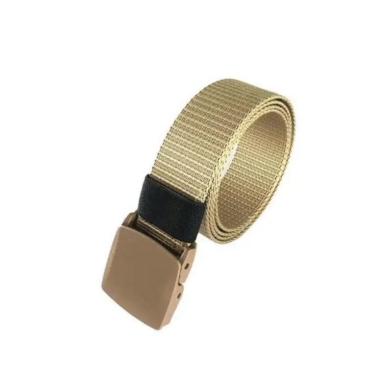 

Men Canvas Belt Waist Wearable Breathable Allergy Resistant Casual Belt Tactical Belt Simple 2019