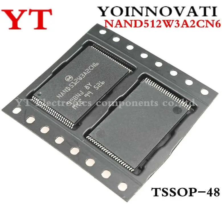

10 шт./лот NAND512W3A2CN6E NAND512W3A2CN6 TSOP48.