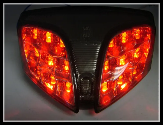 Встроенный светодиодный задний фонарь с сигналом поворота для 2008 2009 2010 GSXR 600 750|light