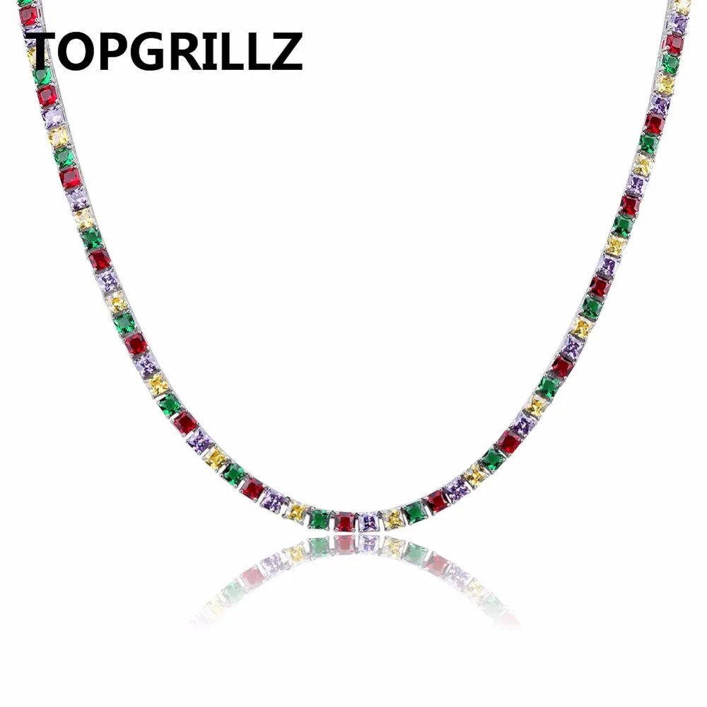 TOPGRILLZ Позолоченные/серебряные покрытые камни в стиле хип хоп микро паве AAA CZ
