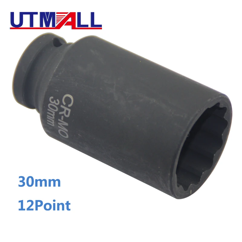 UTOOL 30MM 12Point Spindle Axle Nut Socket Wrench Tool For Toyota Lexusin Engine Care from