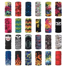 Открытый Скалолазание туристические шарфы Велоспорт Мульти-инструмент печатная защита от ветра, УФ излучения маска для лица шейные шарфы головные уборы