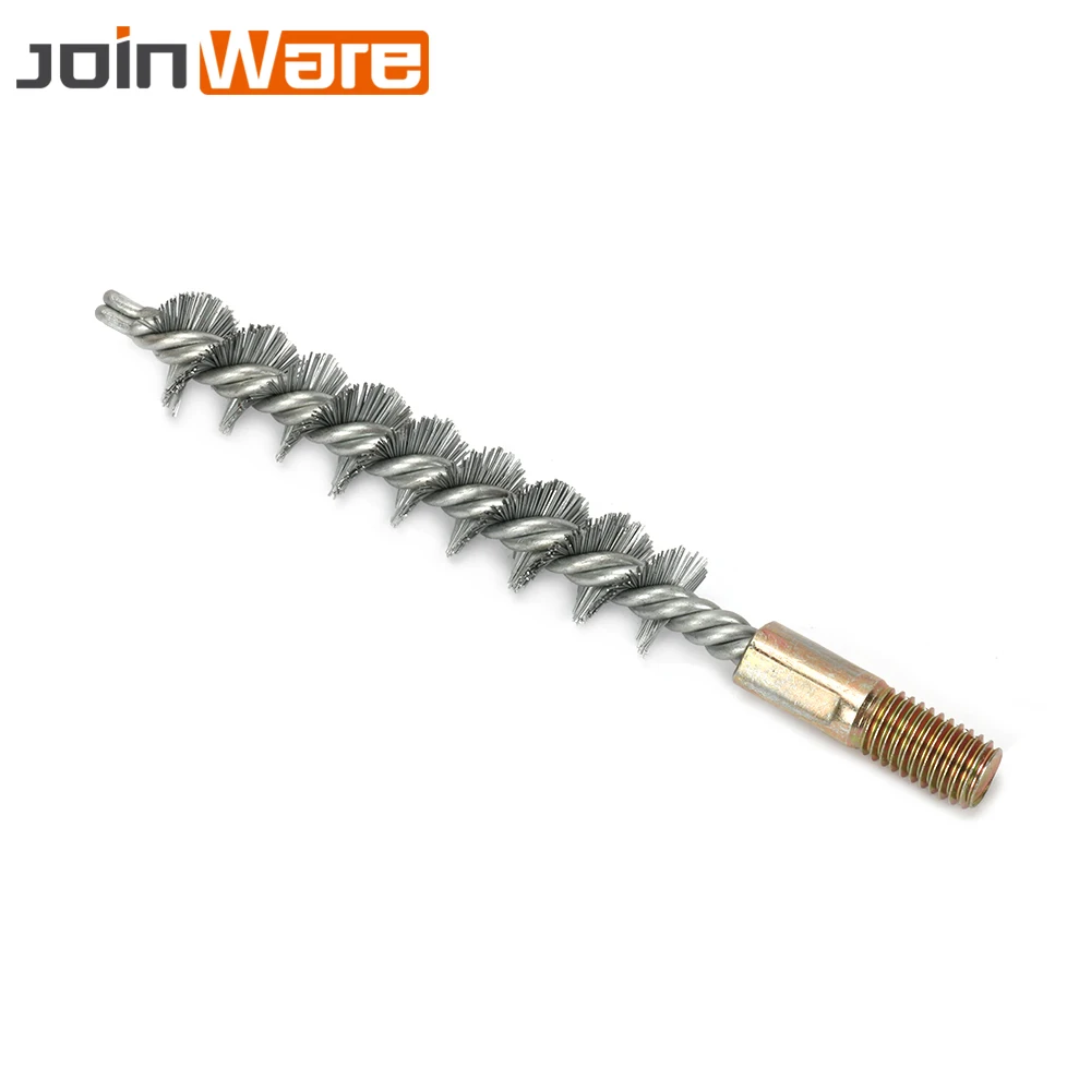 40mm Stainless Steel Round Wire Tube Pipe Cleaning Brush Rotary Tool 1Pc