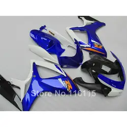 100%, Пригодный для SUZUKI K7 2006 2007 GSX-R600 GSX-R750 K6 синий белый черный 06 07 GSX-R 600 750 обтекатель комплект обтекатели V844