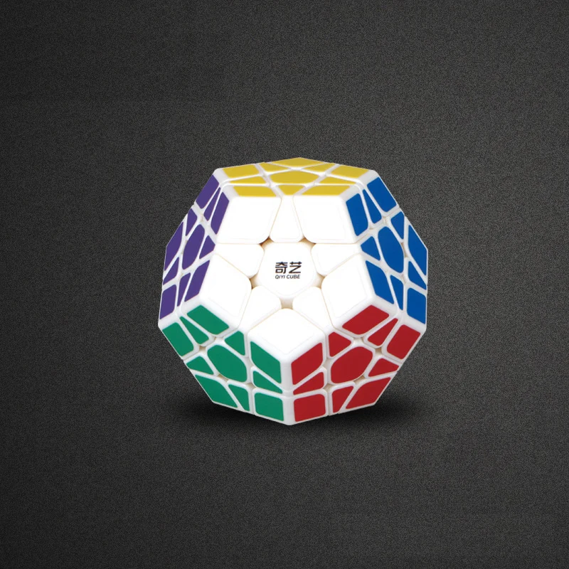 

Original QIYI megaminx Magic Speed Cube 12-sides Cube Magic professional Puzzle learning education toy for children