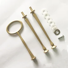 1 шт. подставка для торта из нержавеющей стали 3 уровня конфеты фрукты торты десерты стойка для тарелок для свадебной вечеринки кексы Шпажки для фруктов