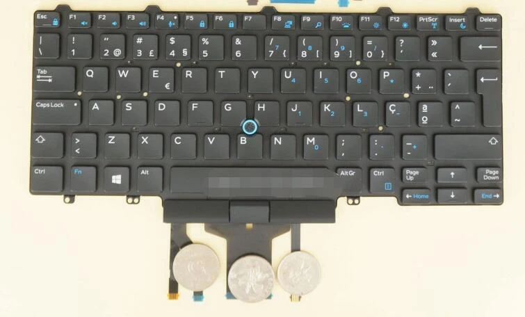 New Keyboard For Dell Latitude 14 E5450 E5470 E7450 E7470 E7480 Portuguese Hebrew Italian Swiss Hungarian Russian Greek Keyboard For Dell Laptop Keyboardkeyboard For Laptop Aliexpress